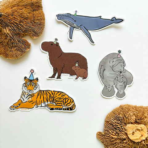Party Animals Sticker Pack