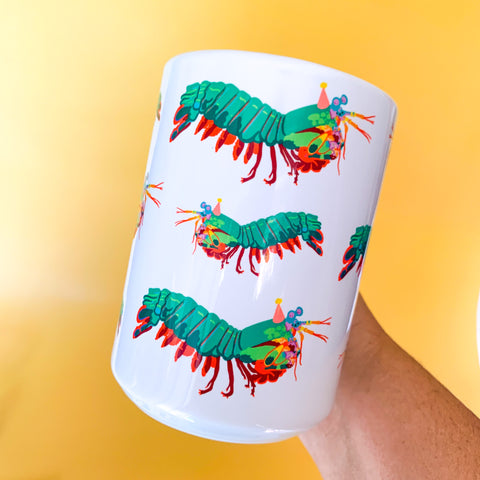 Party Mantis Shrimp Mug