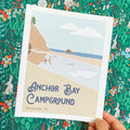 Anchor Bay Campground - Anchor Bay, CA Art Print