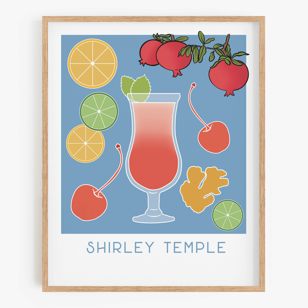 Cheers - Shirley Temple Art Print