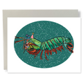 Party Mantis Shrimp Greeting Card