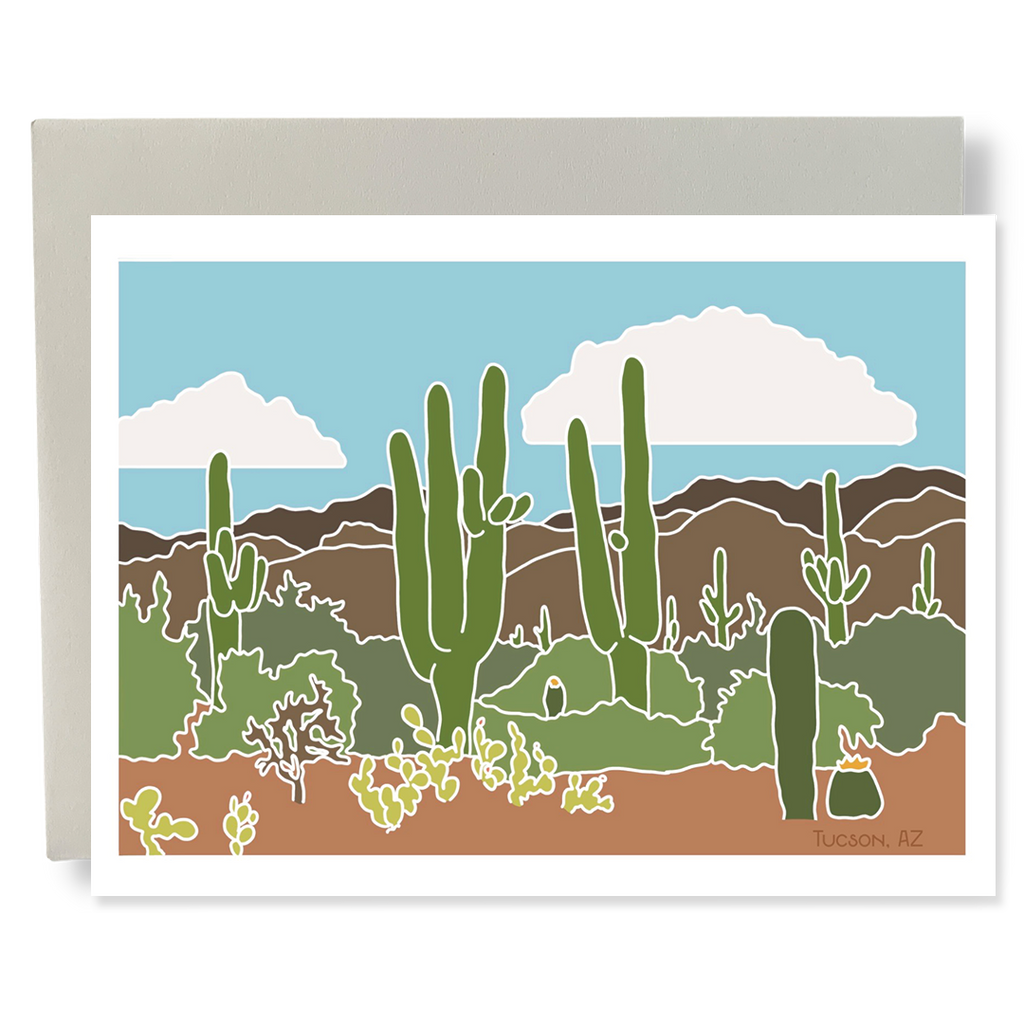 Saguaro National Park Greeting Card