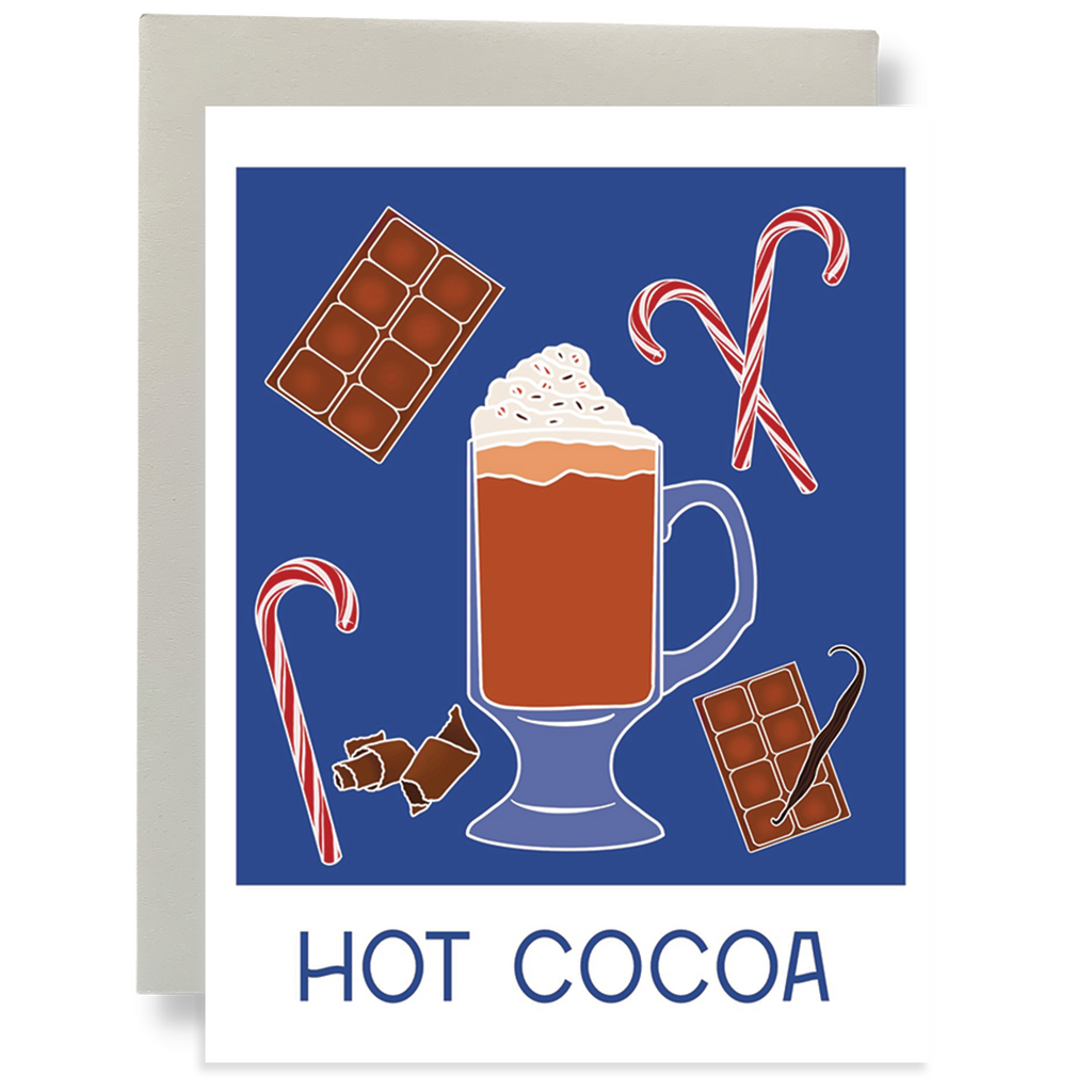 Cheers - Hot Cocoa Greeting Card