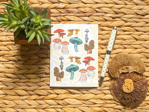 Mushroom Forest Greeting Card