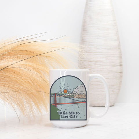 Take Me to The City Mug