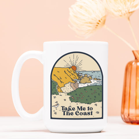 Take Me to The Coast Mug