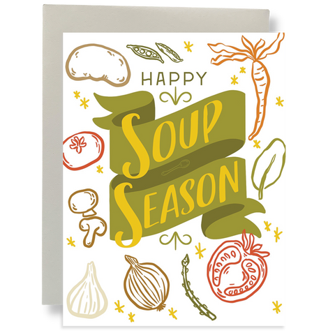 Soup Season Greeting Card