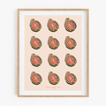 Guava Pattern Art Print