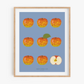 Gravenstein Apple Pattern Art Print