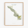 AVA Map - SLO Coast Labeled Art Print - Central Coast Region