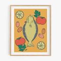 Halibut Art Print