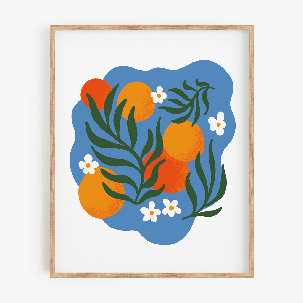 Oranges Art Print