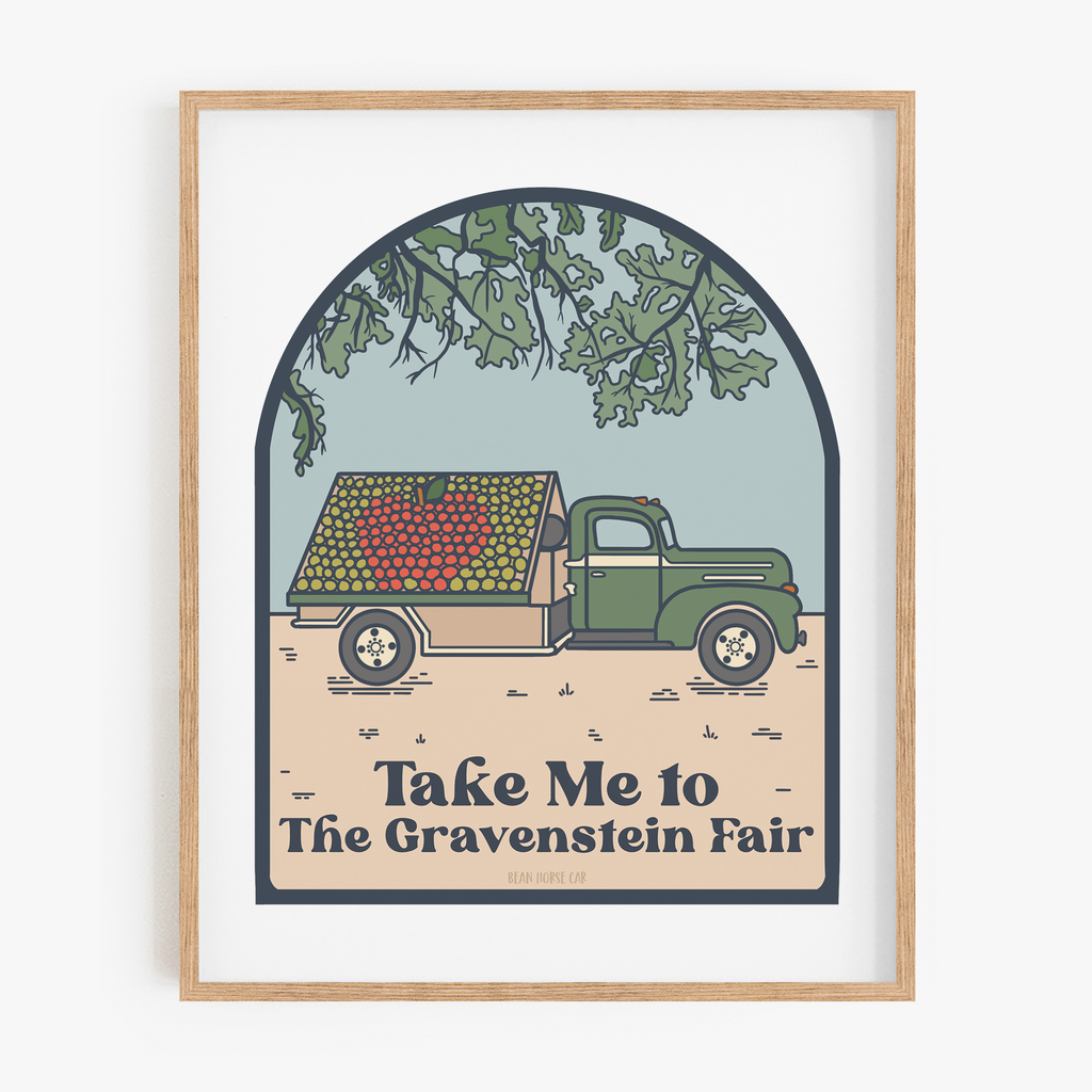 Take Me To The Gravenstein Fair Art Print