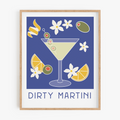 Cheers - Dirty Martini Art Print