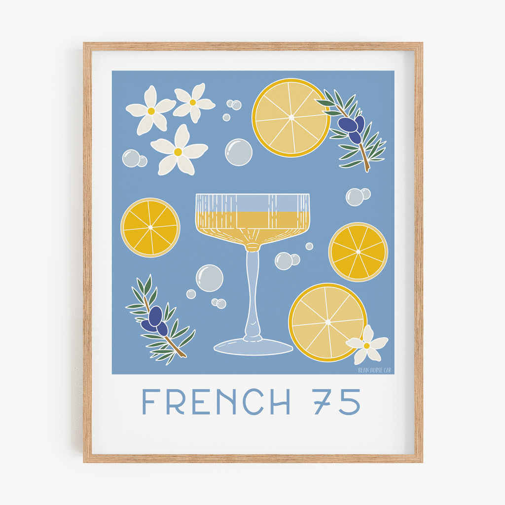 Cheers - French 75 Art Print