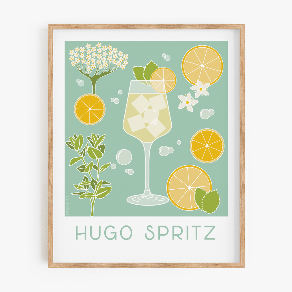 Cheers - Hugo Spritz Art Print