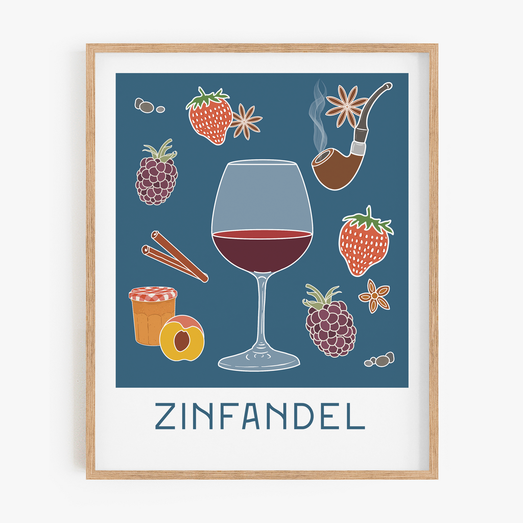 Cheers - Zinfandel Art Print