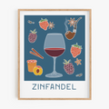 Cheers - Zinfandel Art Print