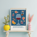Cheers - Zinfandel Art Print