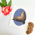 Party Chonkers the Steller Sea Lion Art Print