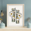 Matilija Poppies Art Nouveau Print