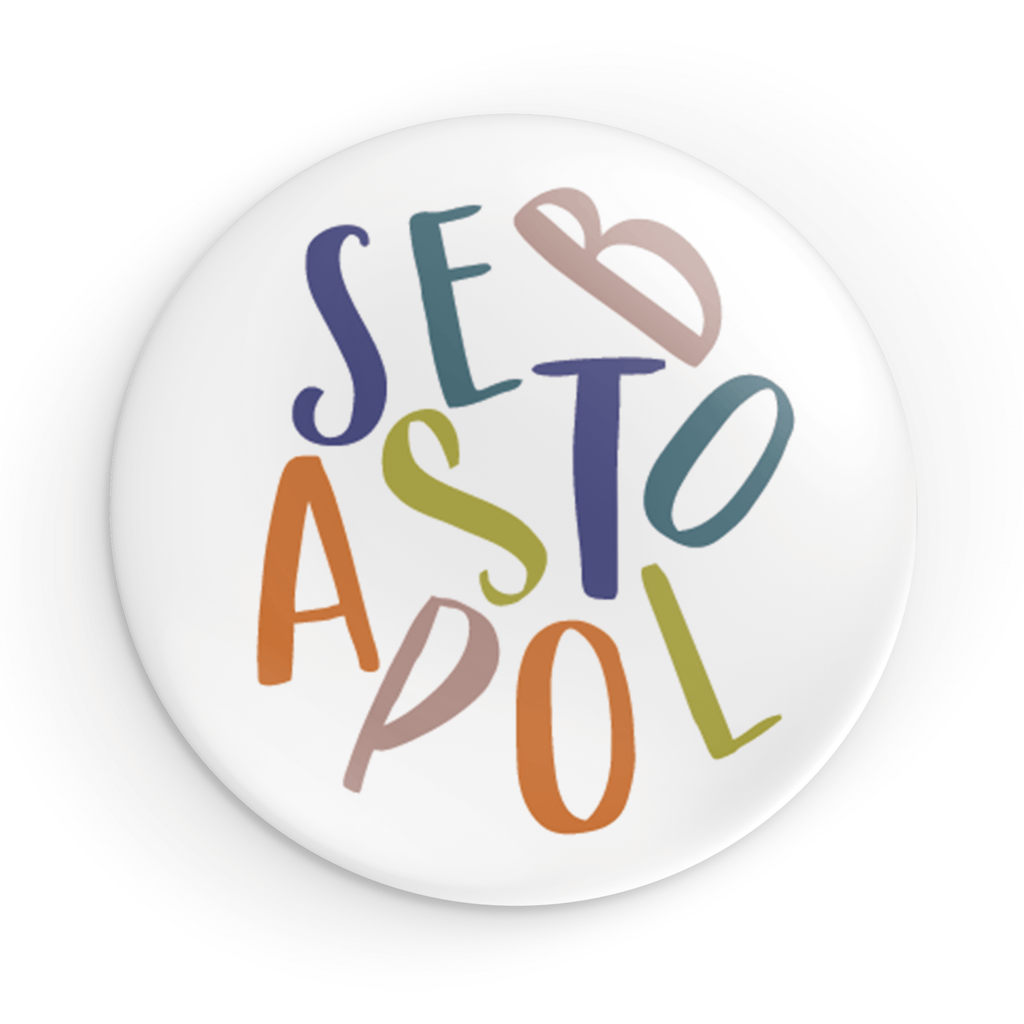 Sebastopol Button Pin