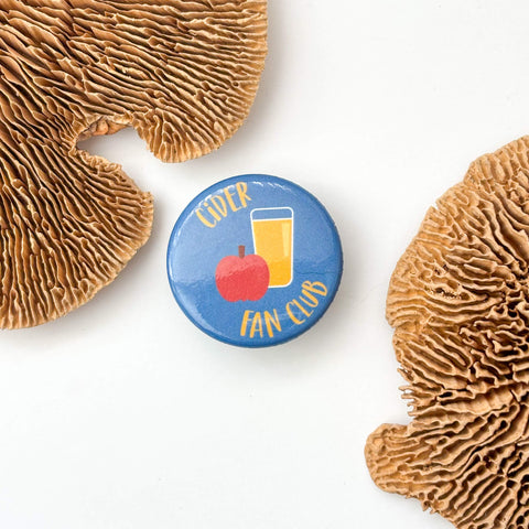 Cider Fan Club Button Pin