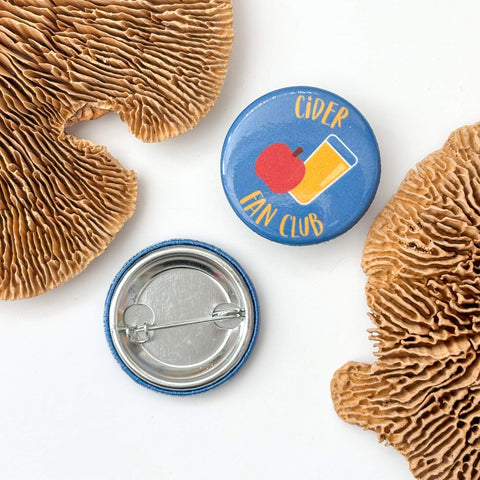 Cider Fan Club Button Pin