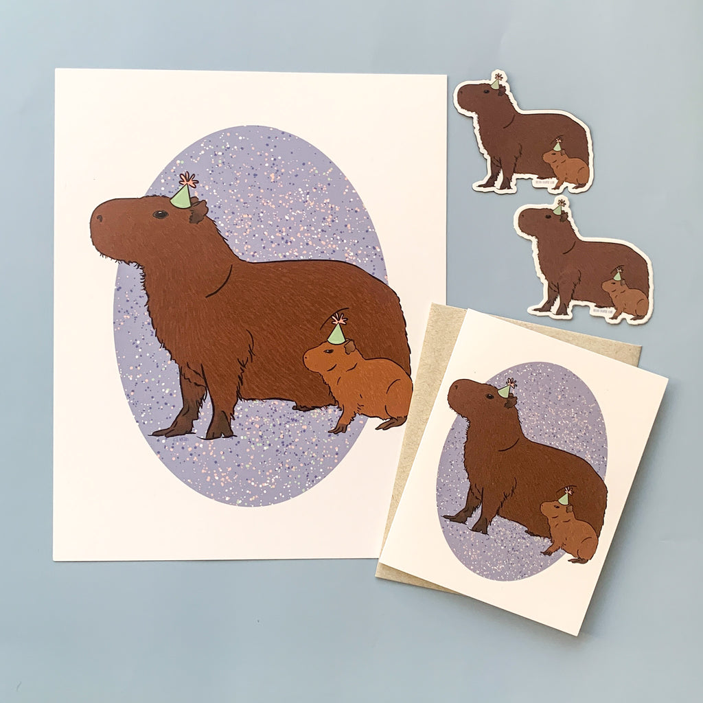 Party Capybaras Gift Box