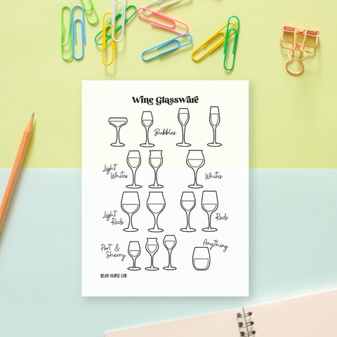 Printable Coloring Pages - Wine Time