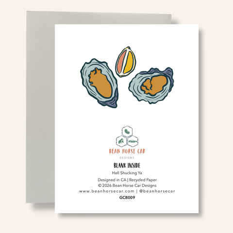 Hell Shucking Yeah Greeting Card