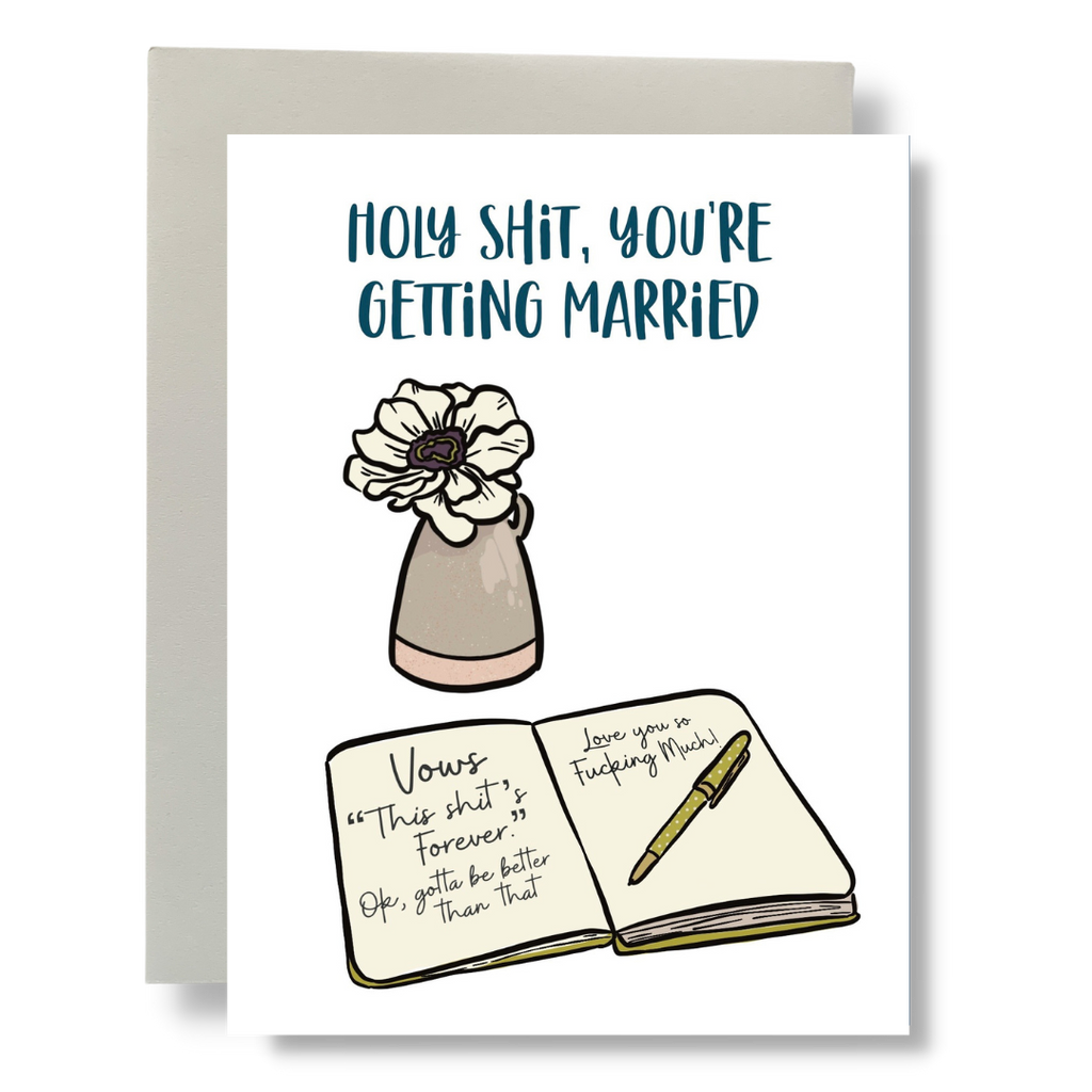 You're Getting Married Greeting Card - Sneak Peek