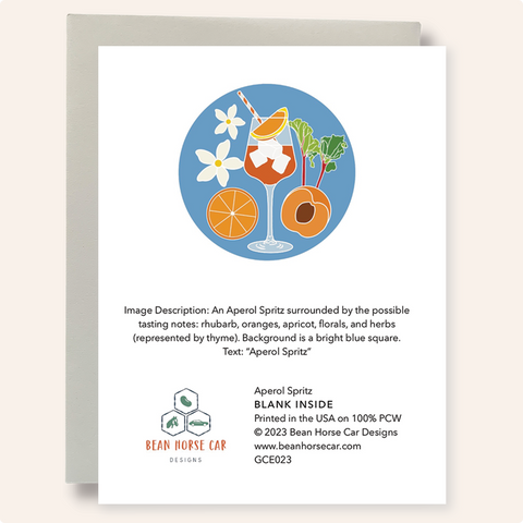 Aperol Spritz Greeting Card