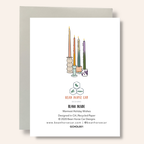 Warmest Holiday Wishes Greeting Card