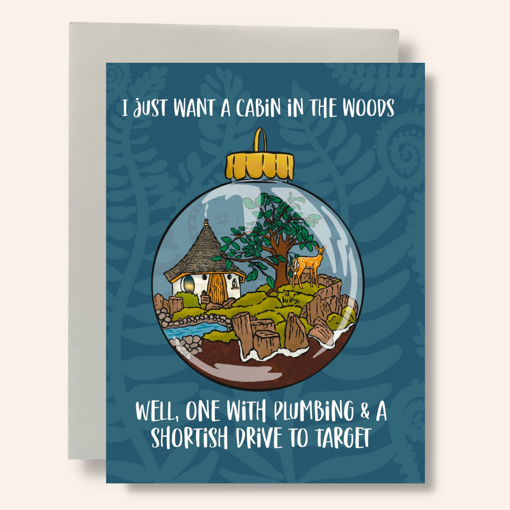 Cabin Dreams Greeting Card