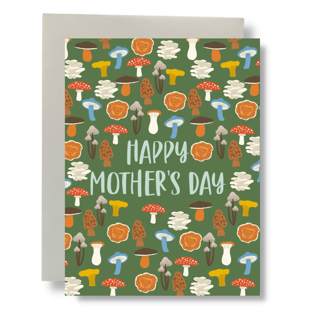 Mother’s Day Mushrooms Greeting Card - Sneak Peek