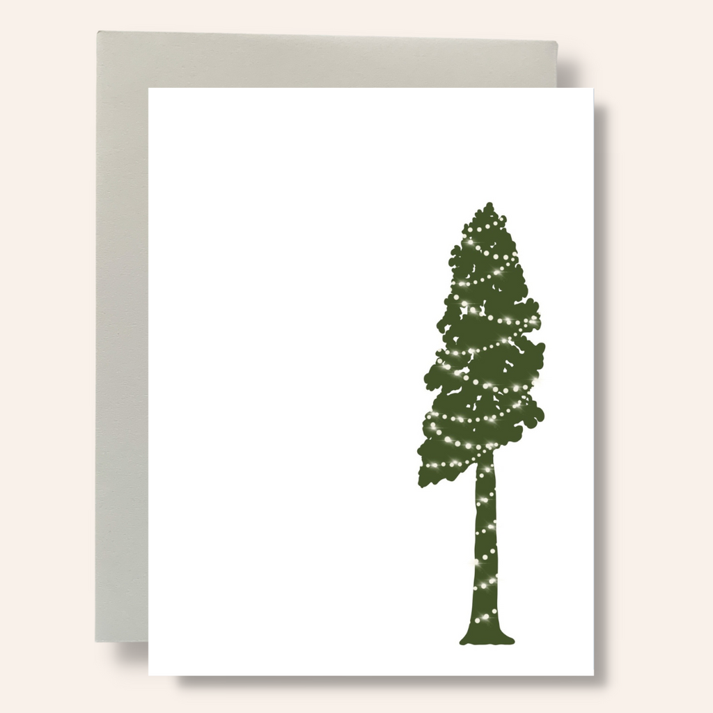 Holiday Redwood Greeting Card