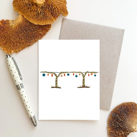 Holiday Vines Greeting Card