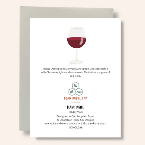 Holiday Vines Greeting Card