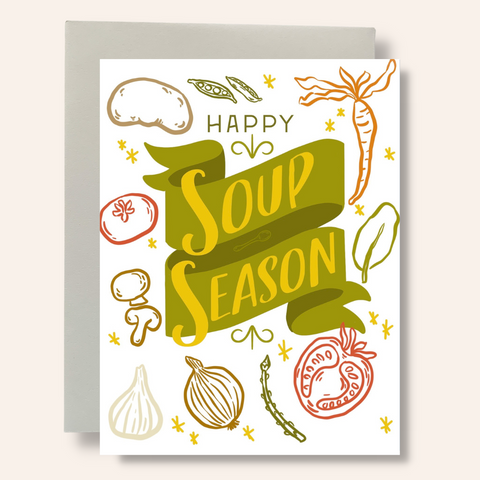 Soup Season Greeting Card