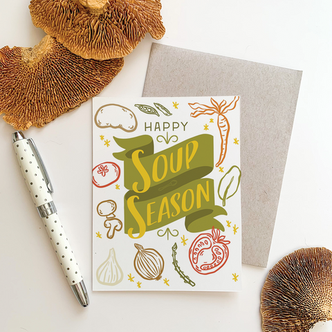 Soup Season Greeting Card