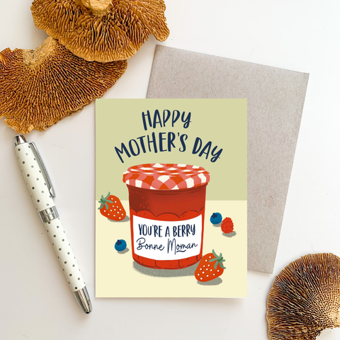 Berry Bonne Moman Mother's Day Greeting Card