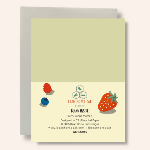 Berry Bonne Moman Mother's Day Greeting Card