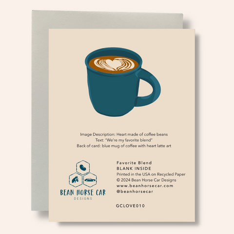 Favorite Blend Greeting Card