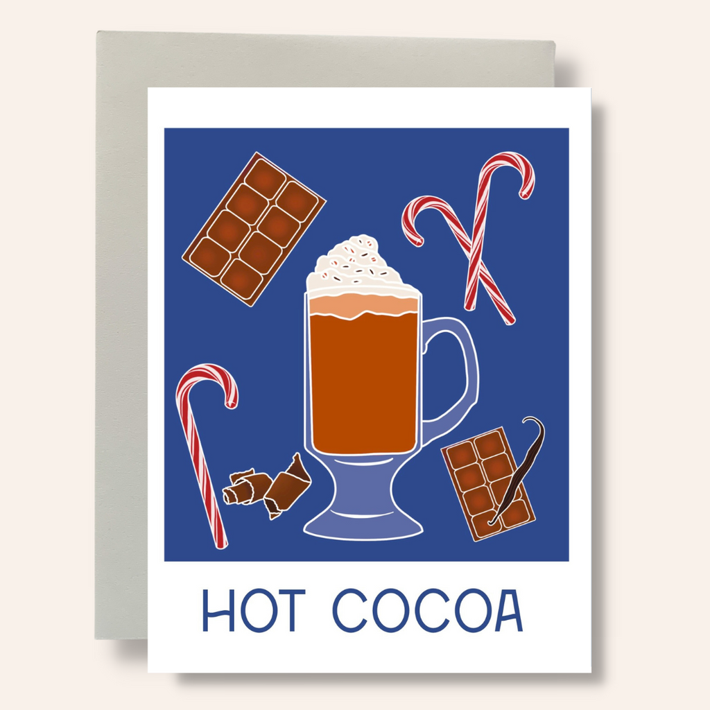 Cheers - Hot Cocoa Greeting Card