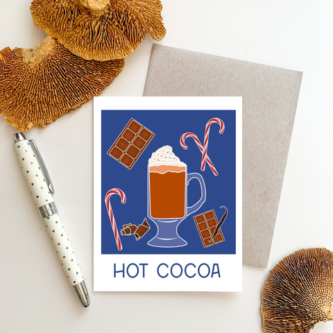 Cheers - Hot Cocoa Greeting Card
