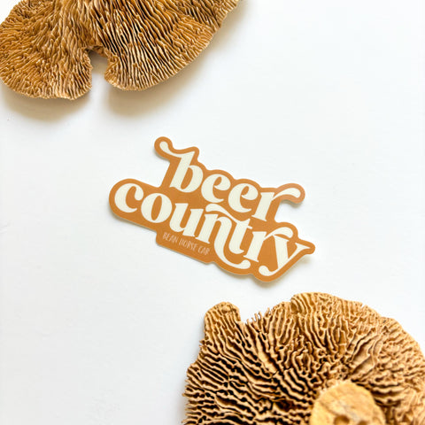Beer Country Sticker