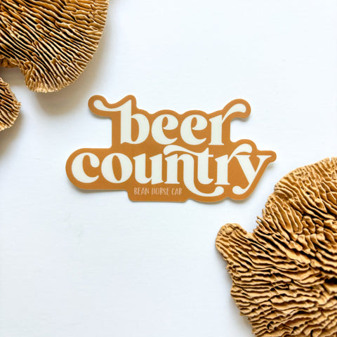 Beer Country Sticker