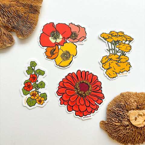 Garden Flowers Sticker Pack