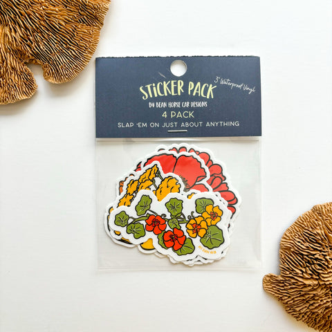 Garden Flowers Sticker Pack